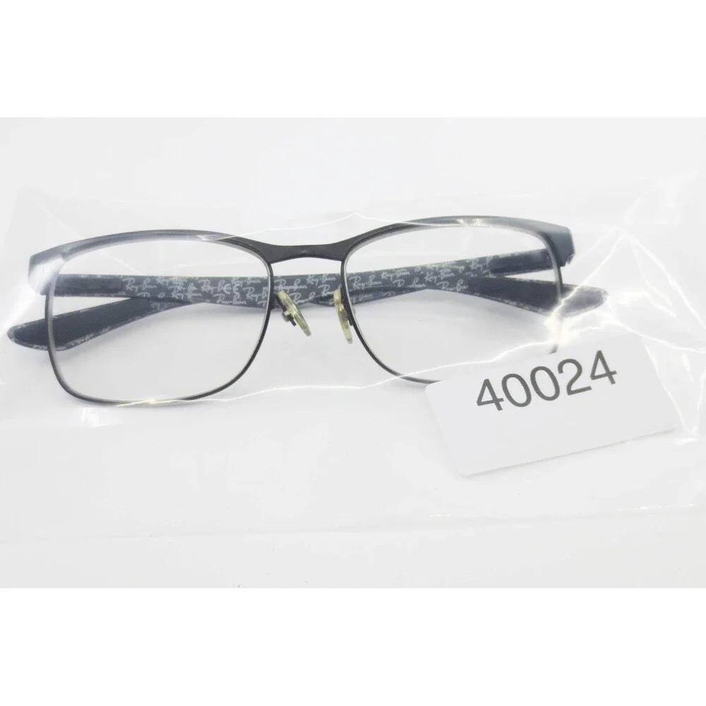 Ray-Ban RB 8416 2503 Matte Black Carbon Fiber Eyeglass Frames 55-17-145